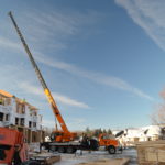 CP Ward Crane jobsite