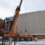 CP Ward Crane jobsite