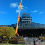 CP Ward Crane jobsite